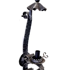 8049 Applique in ferro battuto a 1 luce